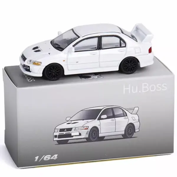 Hu.Boss 1/64 Lancer Evolution Ⅶ Diecast Model Car - Image 6