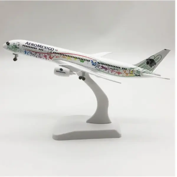 AeroMexico Boeing 787 Diecast Model Plane - Image 3