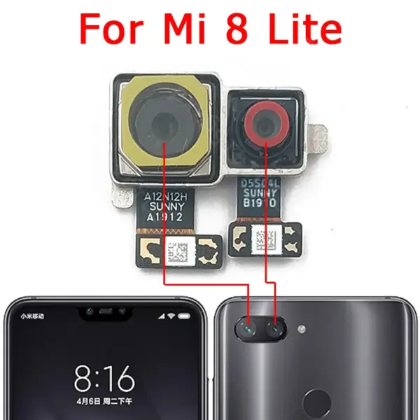 Xiaomi Mi 8 Lite Rear Front Camera Module Replacement - Image 8