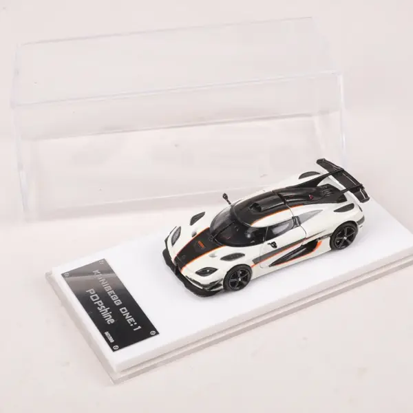 POPshine 1:64 Night Light Diecast Car Model - Image 4