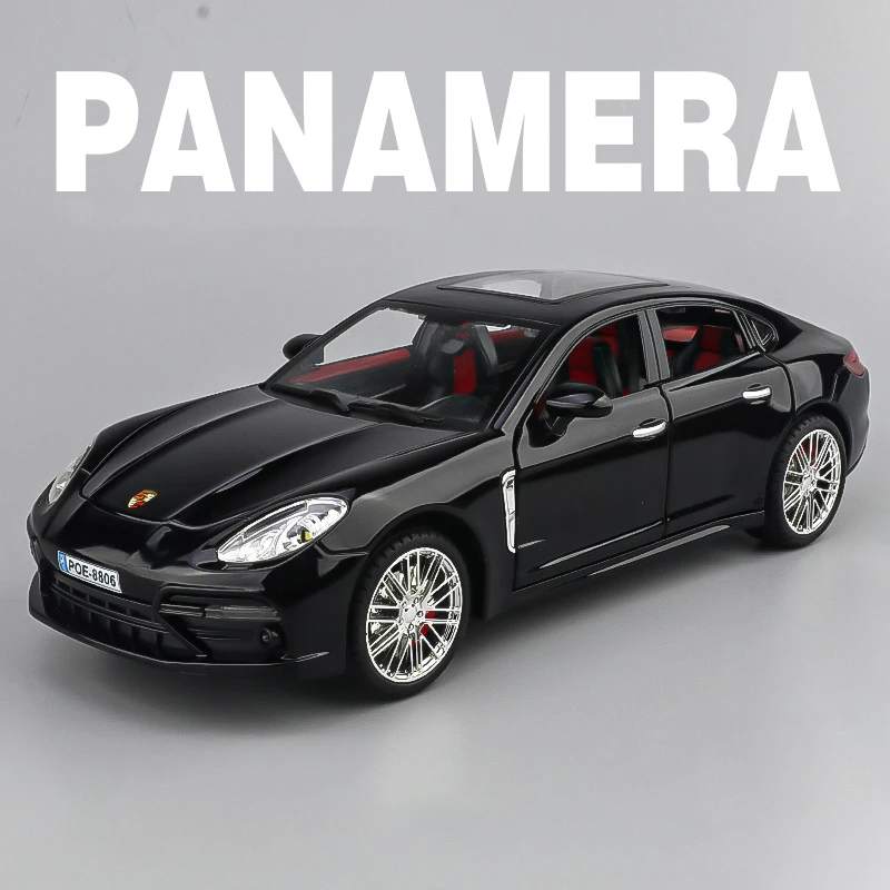 1:18 Scale Panamera Alloy Car Model Stores Light Sound 4 1:18 Scale Panamera Alloy Car Model Stores Light Sound - Image 4