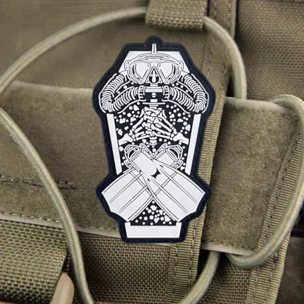 Frogman 3D PVC Patch for Tactical Gear - Image 5