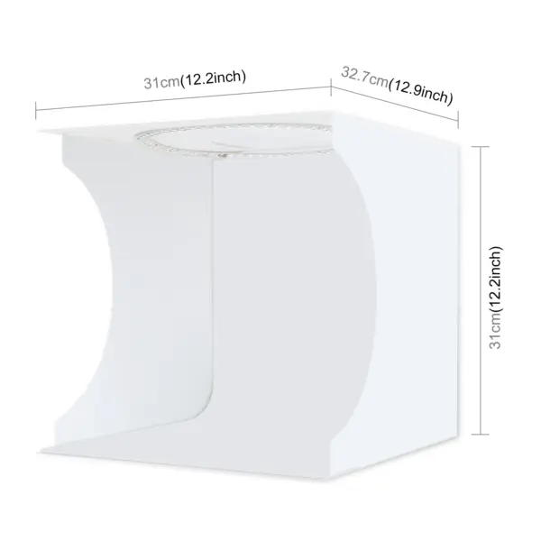 PULUZ 30cm Folding Ring Light Studio Kit - Image 2