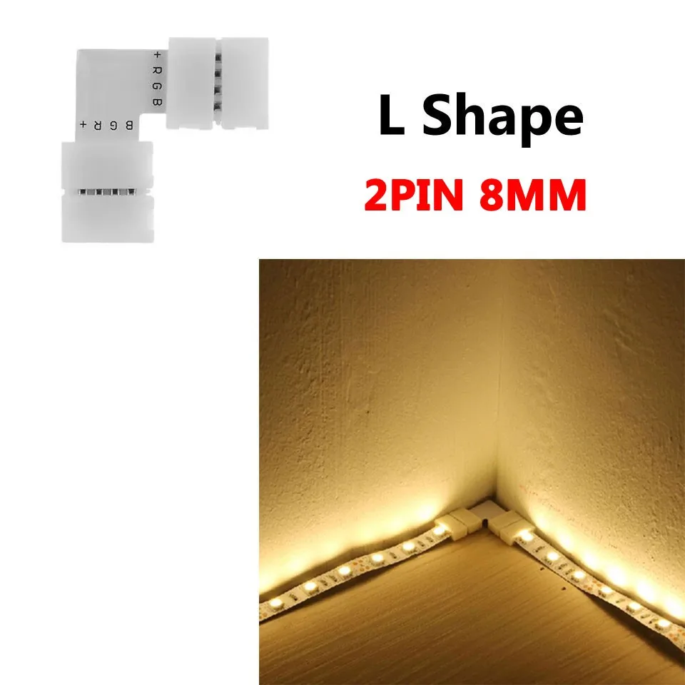 5-Pack LED Strip Connectors for 3528-5050 Strips 13 5-Pack LED Strip Connectors for 3528-5050 Strips - Image 13