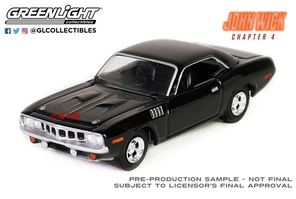 64 Speed Chase John Wick 1971 Plymouth Car 4 64 Speed Chase John Wick 1971 Plymouth Car - Image 4