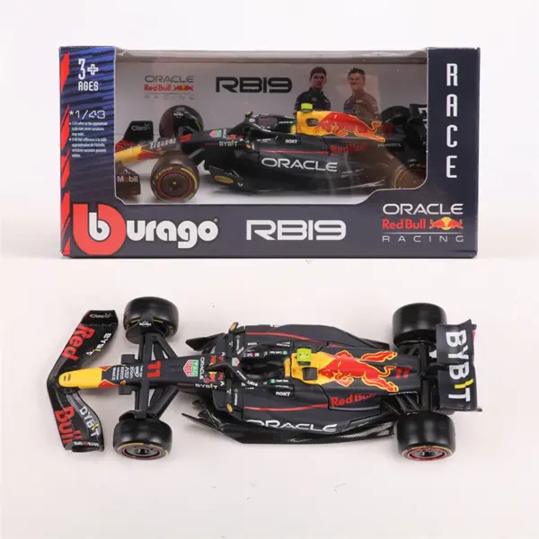 Burago 1:43 Red Bull Racing RB19 Diecast Model - Image 8