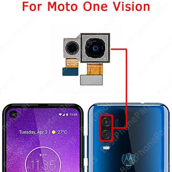 Motorola Moto One Series Rear Camera Module Replacement - Image 18