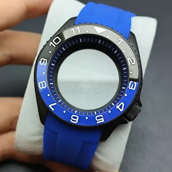 42mm NH35 Stainless Steel Watch Case with Sapphire Glass - Image 32