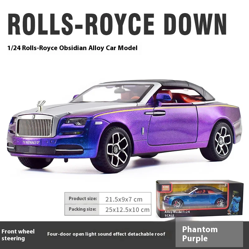 1:24 Rolls Royce Dawn Diecast Model Car 7 1:24 Rolls Royce Dawn Diecast Model Car - Image 7