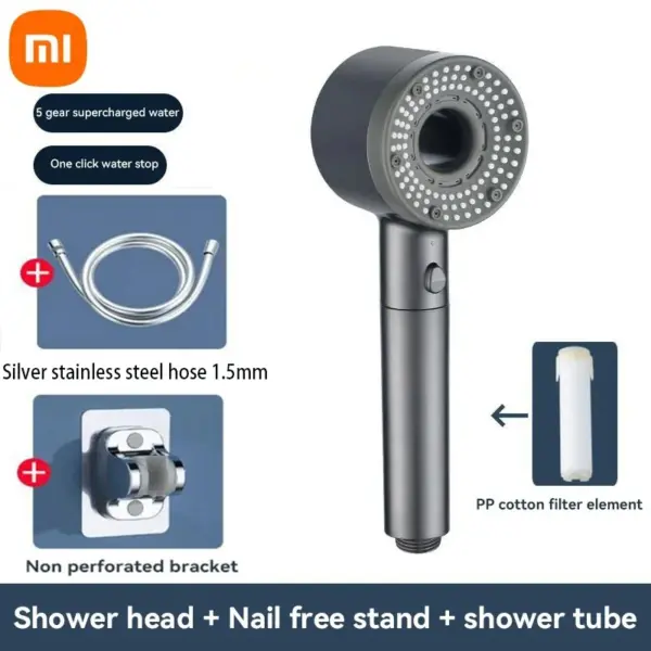 Xiaomi 5 Modes High Pressure Shower Head - Image 15