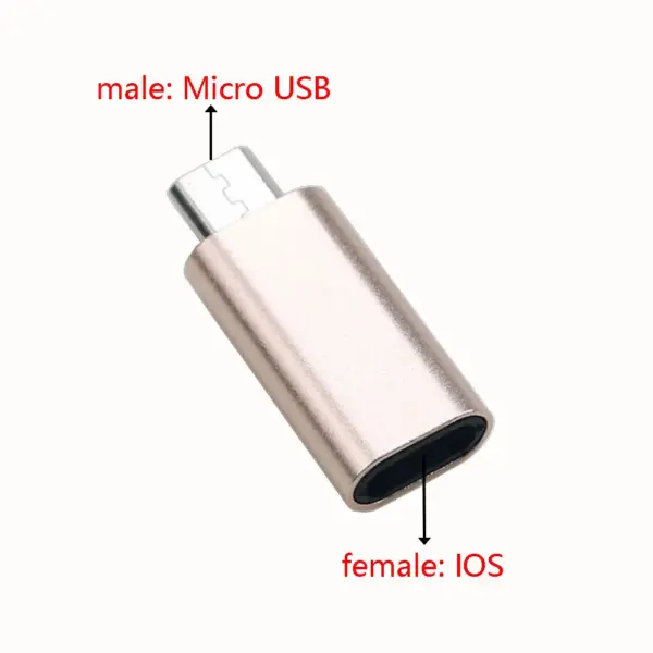 Micro USB to Type C/IOS Adapter for Smartphones - Image 8