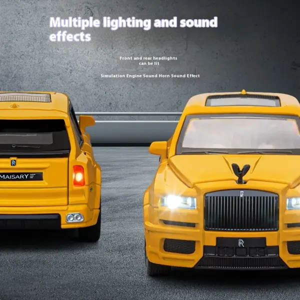 1:32 Rolls Royce Cullinan Diecast Model Toy - Image 4