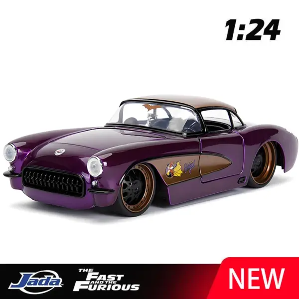 JADA 1:24 Corvette Alloy Model Car - Image 7