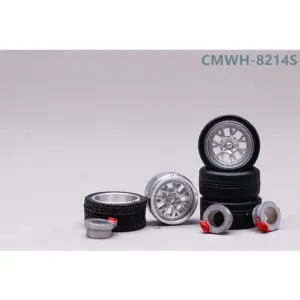CM Model 1/64 Alloy Wheel & Tire Set for Model Cars 72 S5a29c98780584825ae2cb4e0c18c5377H 4