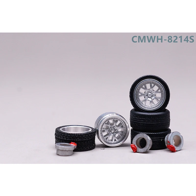 CM Model 1/64 Alloy Wheel & Tire Set for Model Cars 35 CM Model 1/64 Alloy Wheel & Tire Set for Model Cars - Image 35
