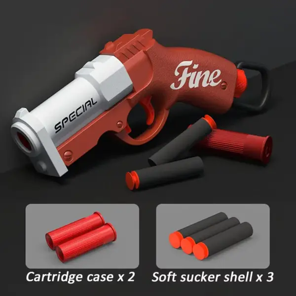 Mini S686 Soft Bullet Launcher Toy Gun - Image 7