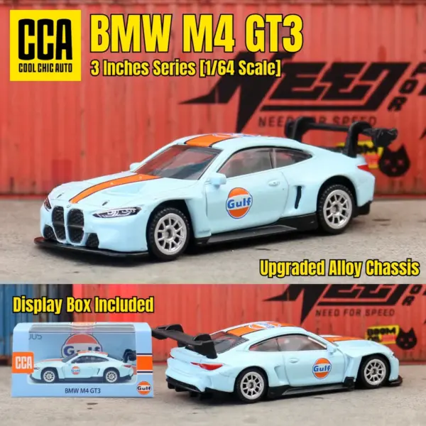 Diecast 1/64 Car Collection with Display Box - Image 8