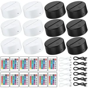 Multi-Color LED Lamp Base for Atmosphere Settings 19 S5a610e7b0bec43fa9e3a2d8280022bc9Y 4