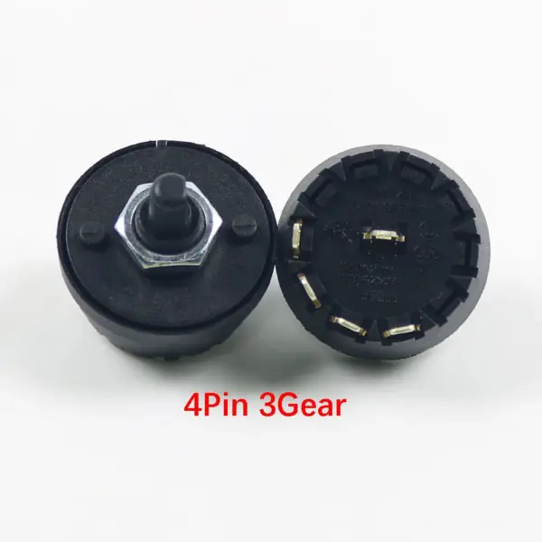 High Temp Rotary Gear Switch for Juicers Model 2-10 - Image 8