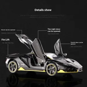 1:32 Lamborghini LP770-4 Special Edition Diecast Model 14 S5a77ae6794404329b3d2b0f31c52e686D