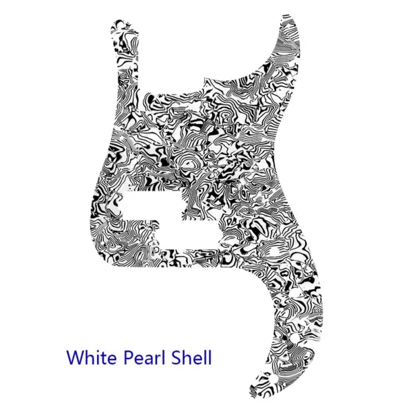Pleroo Deluxe P Bass Guitar Pickguard Set - Image 8