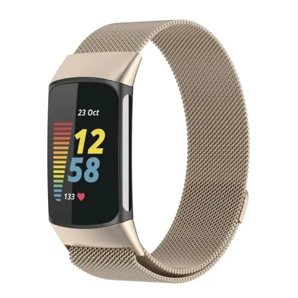 Milanese Loop for Fitbit Charge 5/6 Strap - Image 10