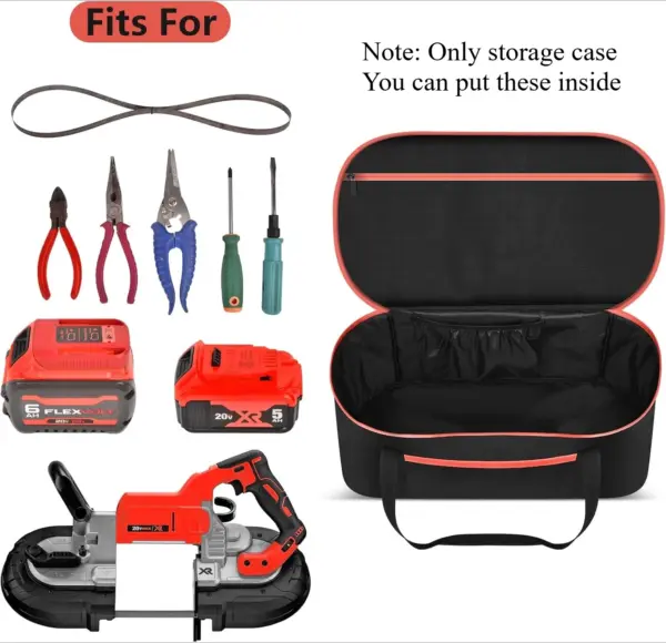 Band Saw Storage Case for DEWALT/Milwaukee Tools - Image 2