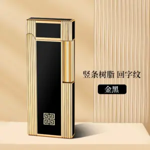 Ultrathin Metal Gas Lighter BD8065 for Men 36 S5b2d0c9d18094f9ba63482c47812c52c7