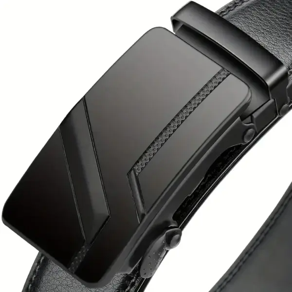 Men's Genuine Leather Business Belt - Image 5