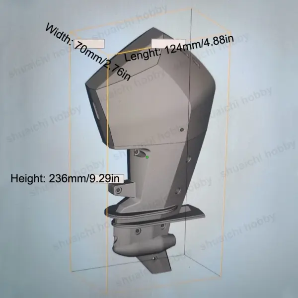 3D RC Outboard Motor for Model Ships - Image 3