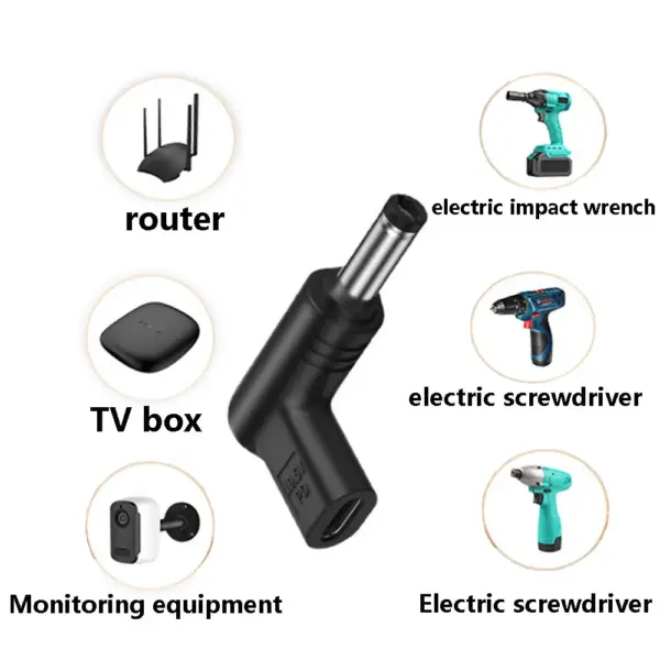 Universal USB C to DC Power Adapter Converter - Image 4