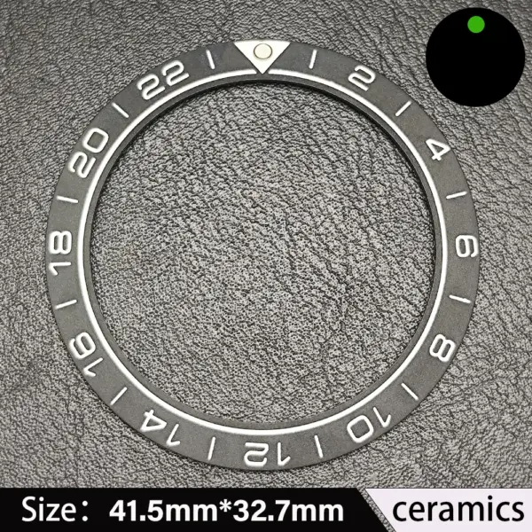 41.5mm Ceramic Bezel for 43mm Watch Case - Image 15