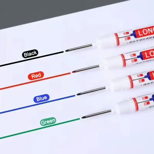Deep Hole Long Nib Markers 8-Piece Set - Image 4
