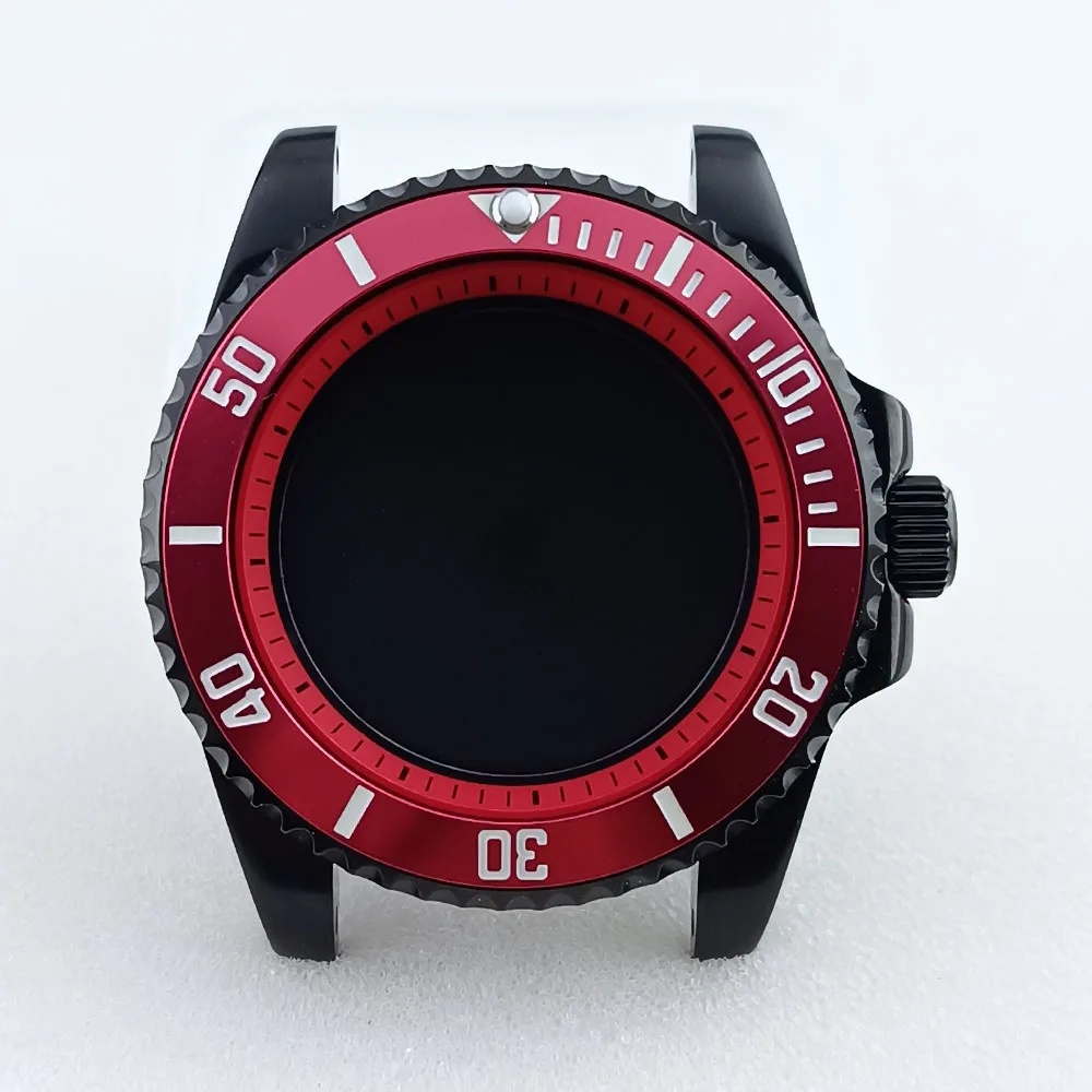 GMT Black Watch Case for NH34/NH35/NH36 Movements 26 GMT Black Watch Case for NH34/NH35/NH36 Movements - Image 26