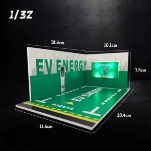 1/24/32 Scale Diecast Underground Parking Lot Model 25 S5bd1257235fc4aa98f638e2f1670e8042 3