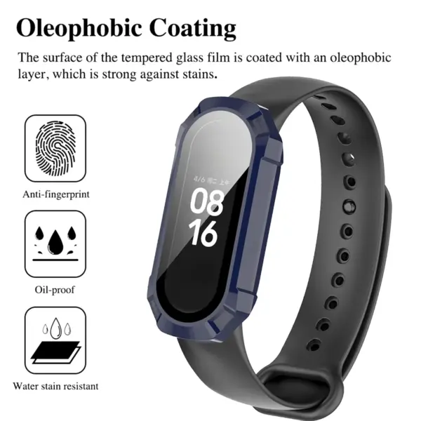 2IN1 Glass & PC Case for Xiaomi Mi Band 9 - Image 2