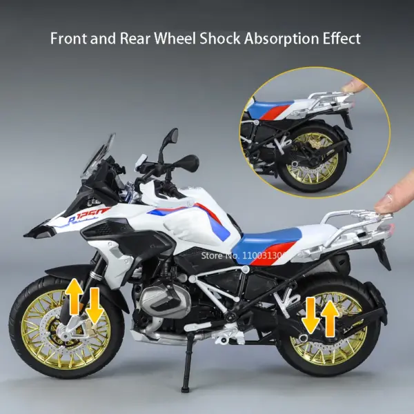 1:9 R1250 GS Suzuki Hayabusa Motorcycle Model - Image 4