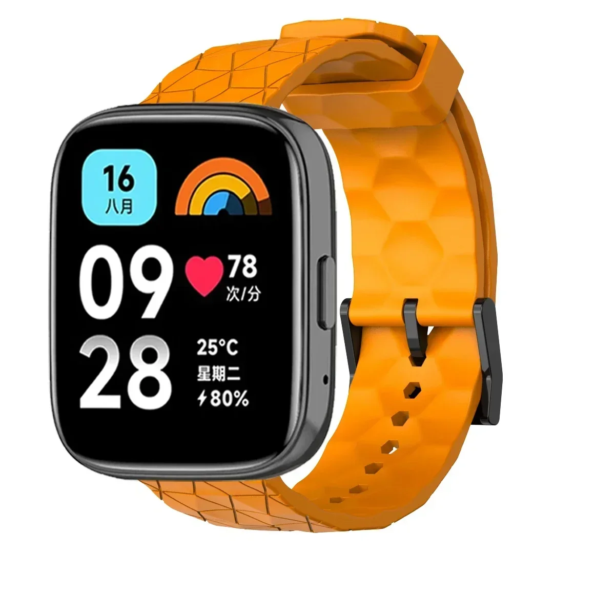 Silicone Strap for Xiaomi Redmi Watch 3 Lite 16 Silicone Strap for Xiaomi Redmi Watch 3 Lite - Image 16