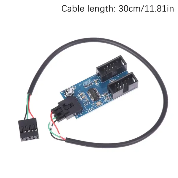 USB 2.0 Dual Port Extension Cable for Motherboards - Image 6
