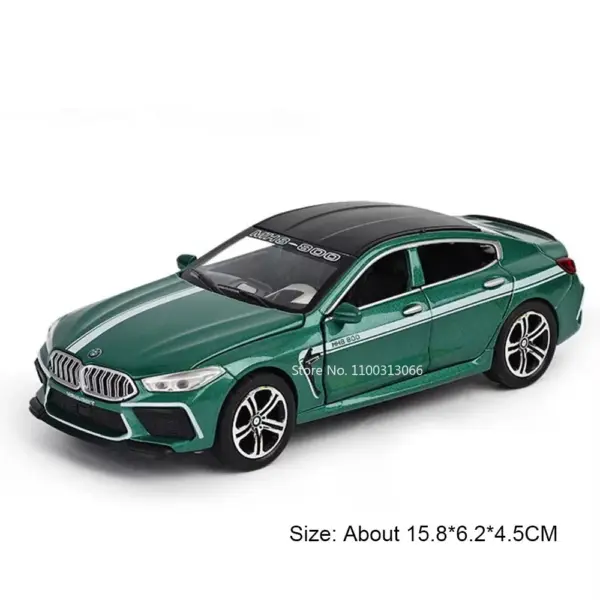 1:32 Alloy Diecast M8 MH8-800 X7 Supercar Model - Image 9