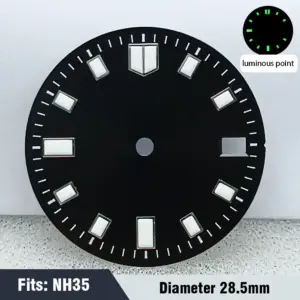 Men's Watch Dial NH35Nh36 Luminous Sterile Model 226 S5c530e895bc04a798934e4531f0d1036J