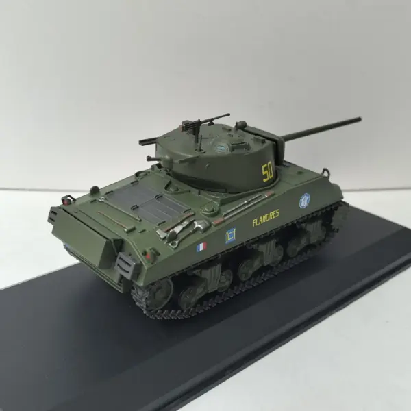 1/43 Scale M4 Sherman Tank Collectible Model - Image 4