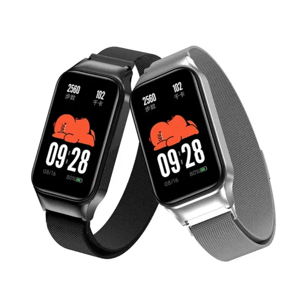 Magnetic Stainless Steel Bracelet & Case for Redmi Band 2 - Image 3
