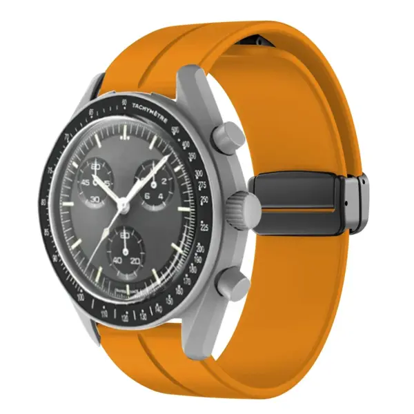 Silicone Strap for Omega MoonSwatch Planet Watch - Image 7