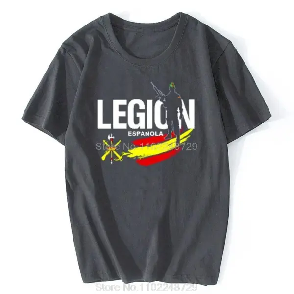 Spanish Legion Mens Cotton T-Shirt Summer Casual - Image 8