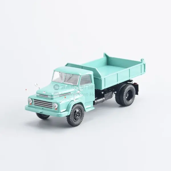1:43 Diecast Alloy CSEPEL D-450B Hungarian Dump Truck Model - Image 3