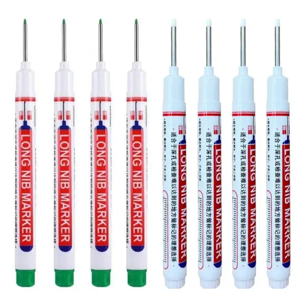 Deep Hole Long Nib Markers 8-Piece Set - Image 26
