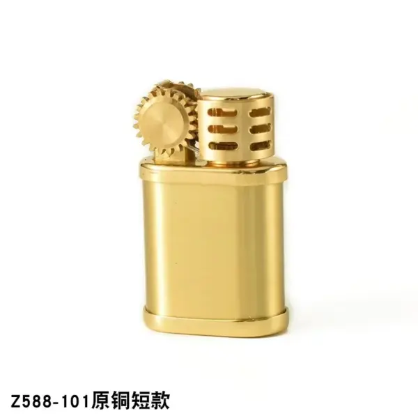 ZORRO Brass Kerosene Lighter Retro Portable Gadget - Image 12