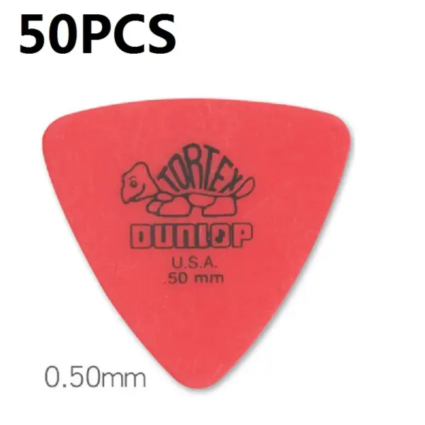 50PCS Triangle Guitar Picks Assorted Thickness - Image 3