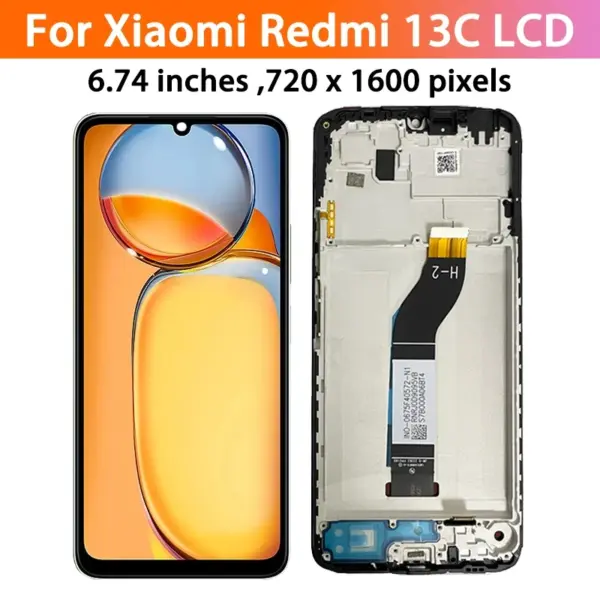 6.74-inch Xiaomi Redmi 13C LCD Display Replacement - Image 3